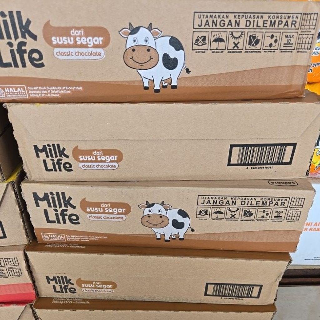 susu milklife rasa coklat 115ml 1dus