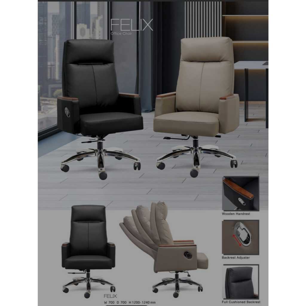 Kursi Kantor / Kursi Manager / Kursi Direktur Indachi Type Felix