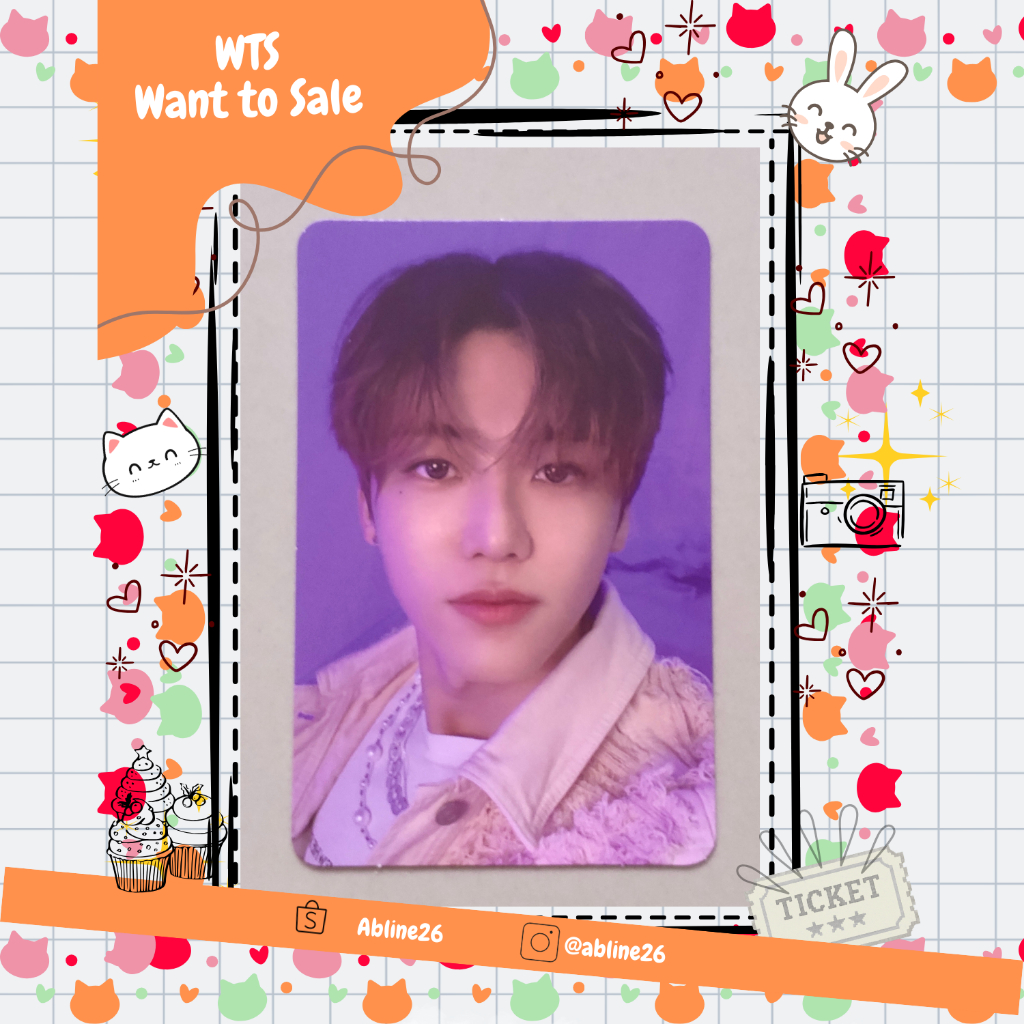 PC Official Jaemin Photo Luggage Sticker Dreaming