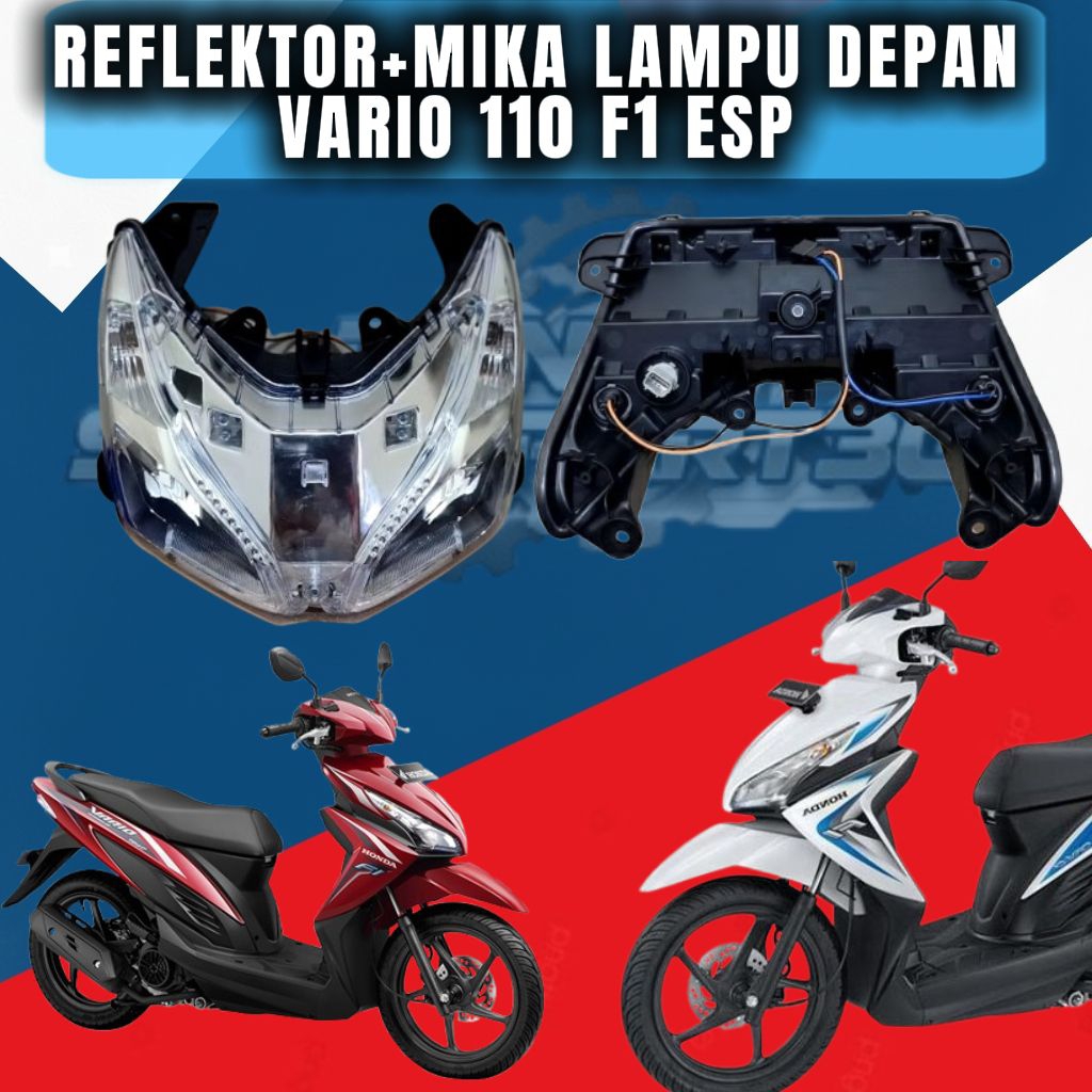 Reflektor lampu depan Vario 110 F1 esp