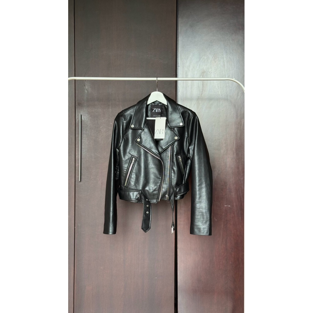 Zara Biker Leather Jacket