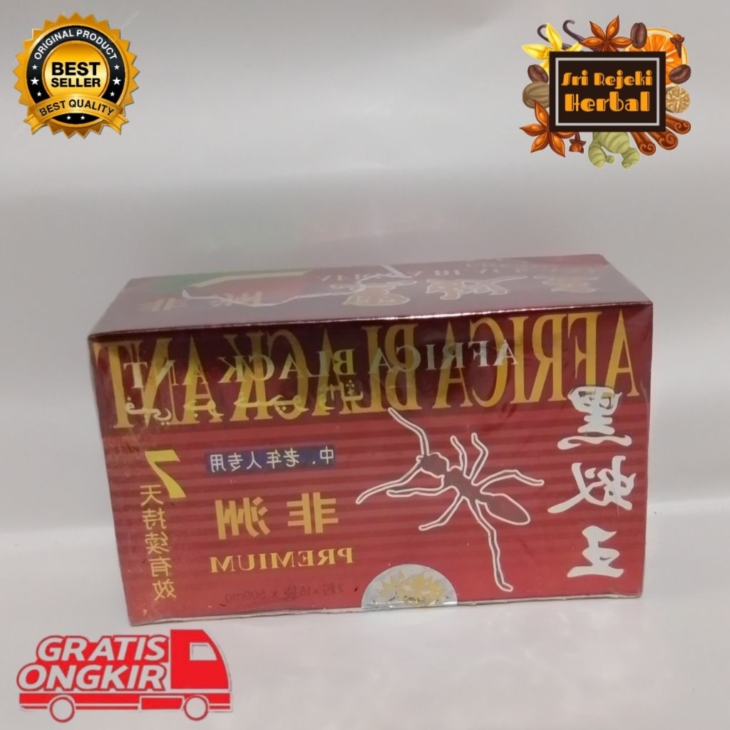 bisa cod semut balap hitam 7 speed