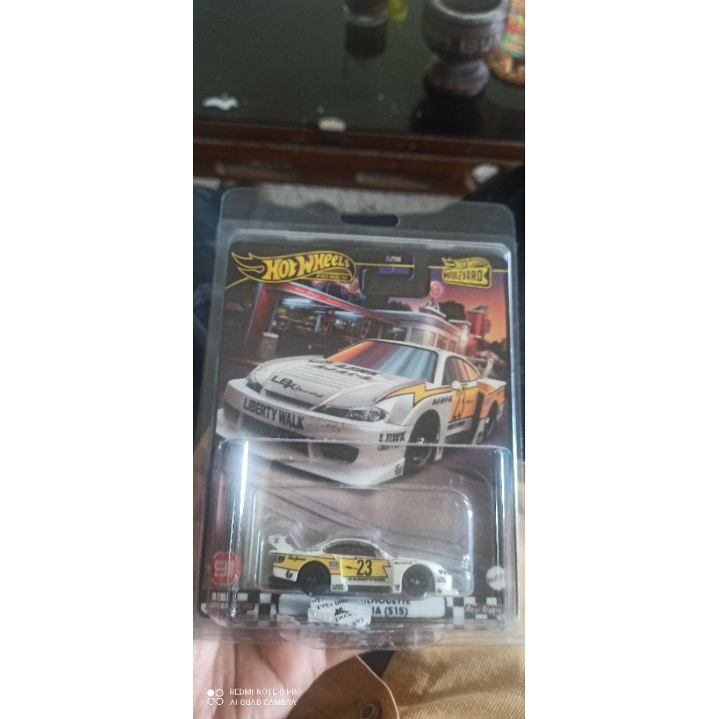 HOT WHEELS PREMIUM LBWK  Nissan silvia S15 card japan
