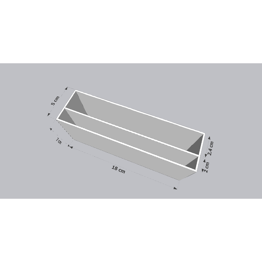 Custom Akrilik Kotak Sekat | Akrilik Display Kotak