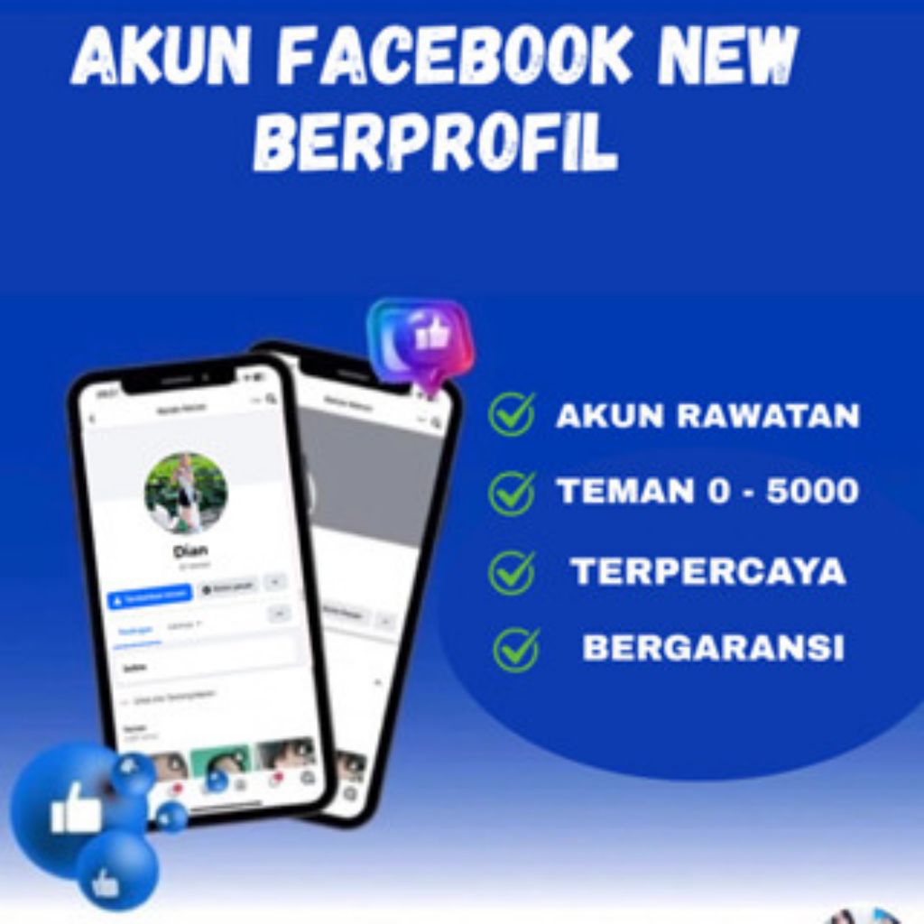 Akun Facebook Fresh 2FA On - Akun Facebook Gacor Pertemanan