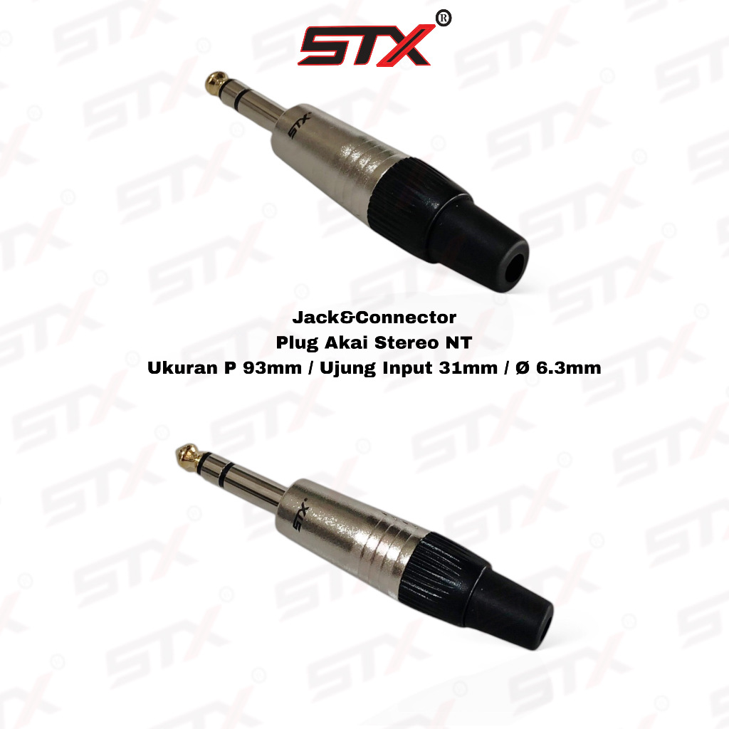 STX JACK & CONNECTOR : Plug Akai Stereo NT New