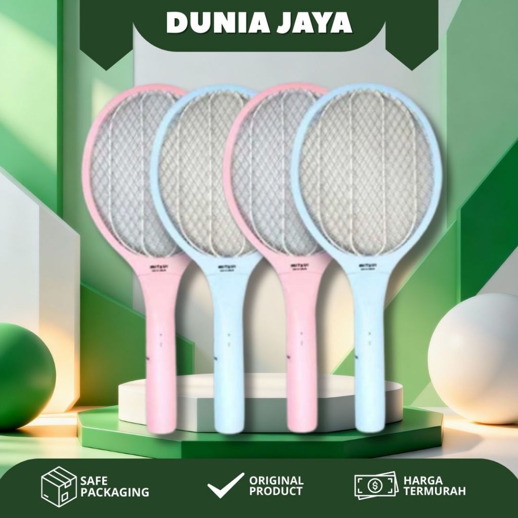 Mitsui Raket Nyamuk MRN 65 Zeus / Reket Cas Murah