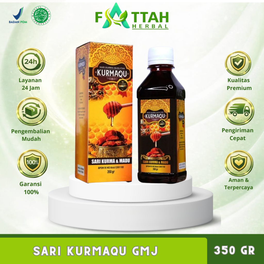 Sari Kurma Kurmaqu Madu Kurma Asli 100% Original | Kurmaqu GMJ Sari Kurma