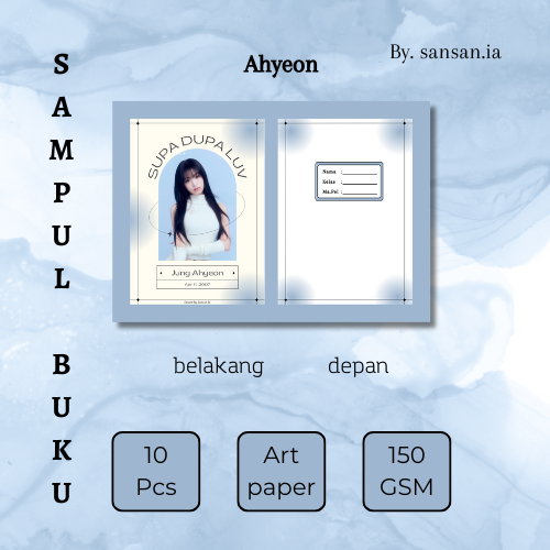 Sampul Buku Kpop Baby Monster Aespa Enhypen StrayKids Nct Dream Cortis Nct Wish