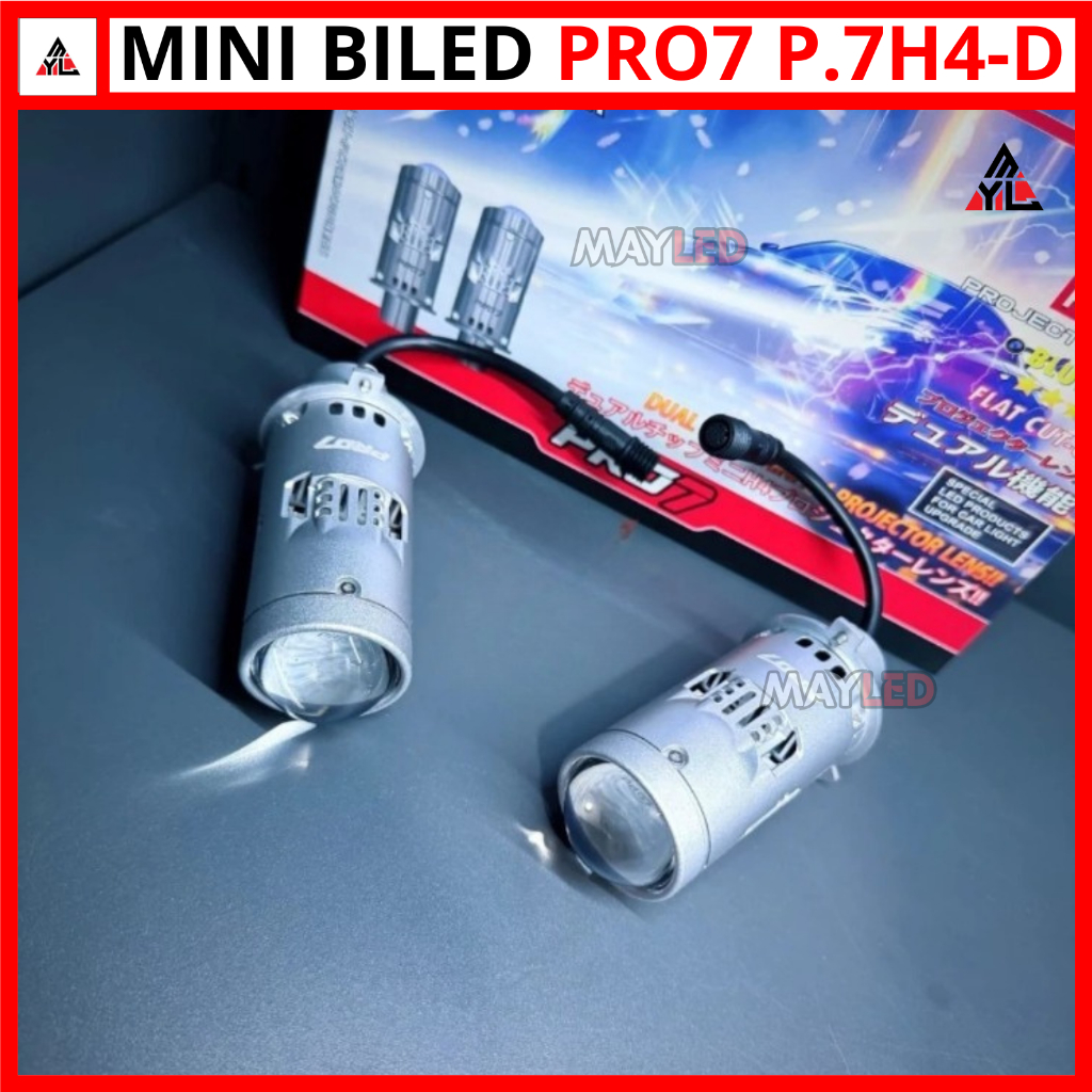 MINI BILED PRO7 PROJECTOR BILED PRO7 P7H4-D SIMPEL CLEAN DAN PNP H4