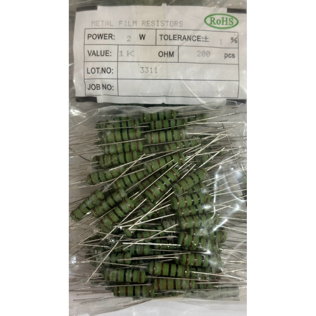 Resistor 2 watt 1K / resistor 1k 2w