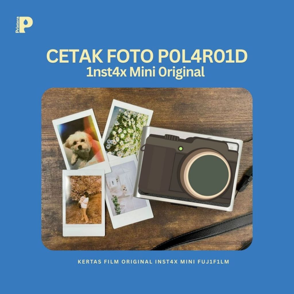 Jasa Cetak Foto Polaroid Instax Mini ORIGINAL Photo Gift Bali