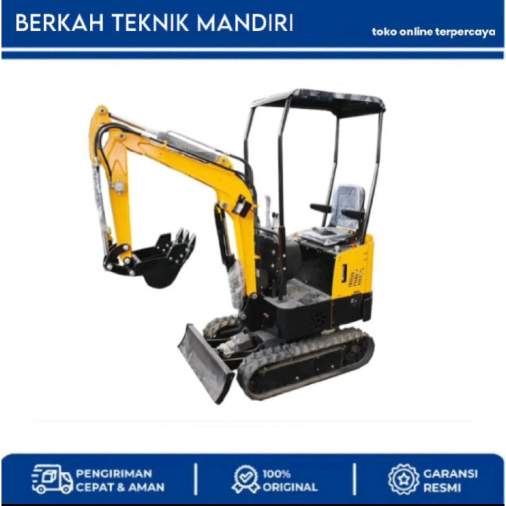 Mini Excavator 1 Ton Golden Power – Alat Berat Serbaguna untuk Konstruksi dan Pertanian