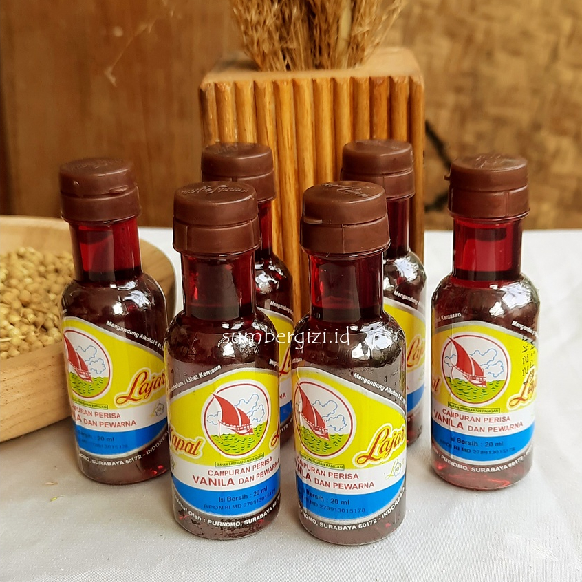 SS184 Perisa vanili cair cap kapal layar 20ml / Essence vanili