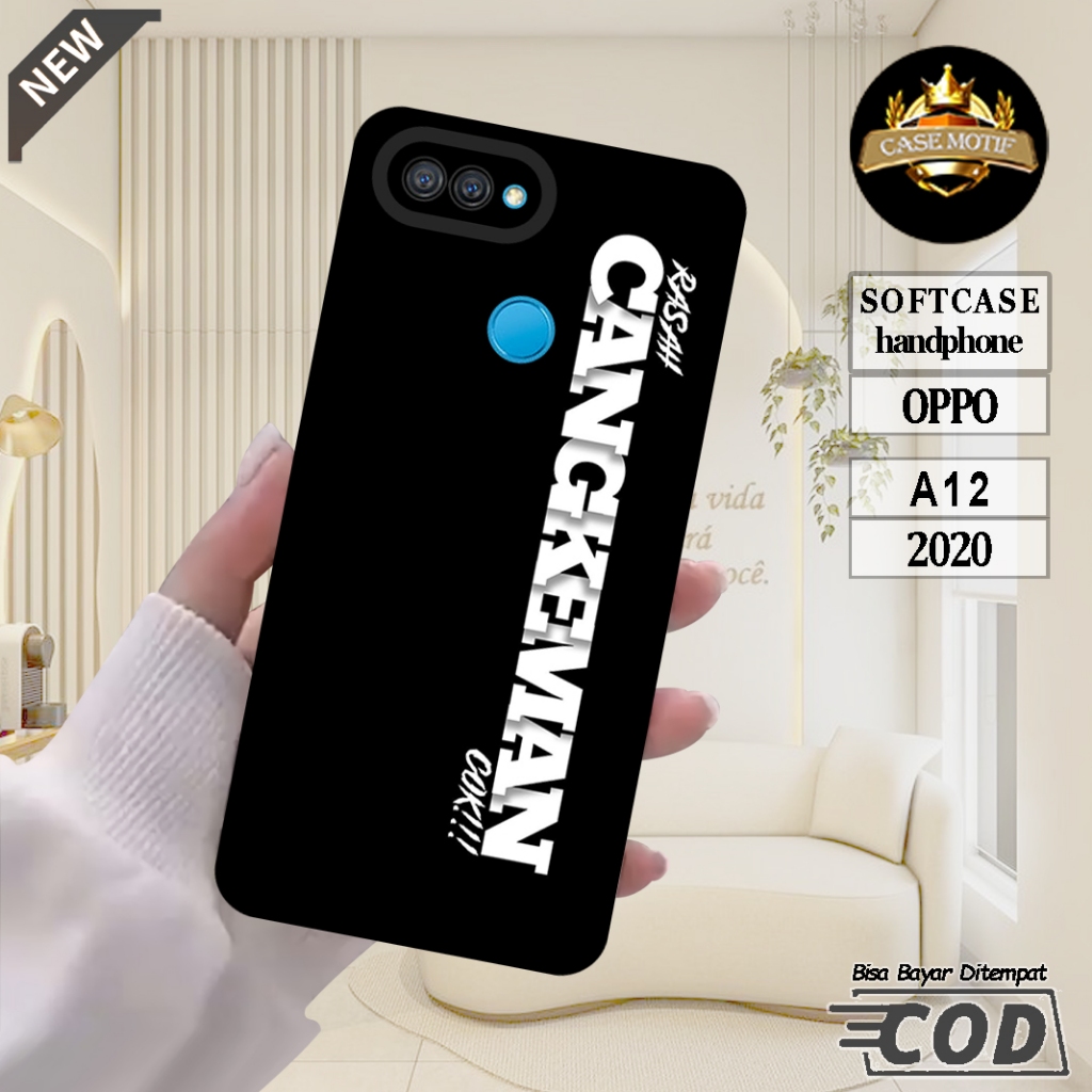 Softcase Hp OPPO A12 Casing OPPO A12 4G Terbaru 2020 Aksesoris Softcase Casing Silikon Case Hp Murah