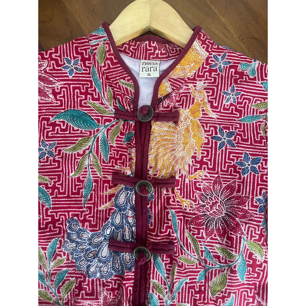 NONA RARA Batik imlek preloved size 2L