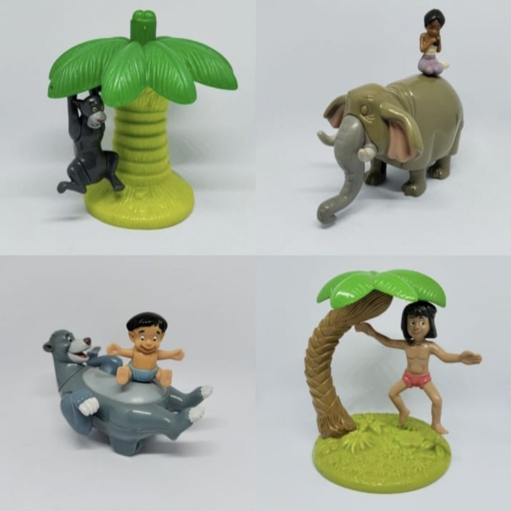Mainan Happy Meal McD McDonalds The Jungle Book 2 Mowgli Disney Movie Vintage Bekas Loose