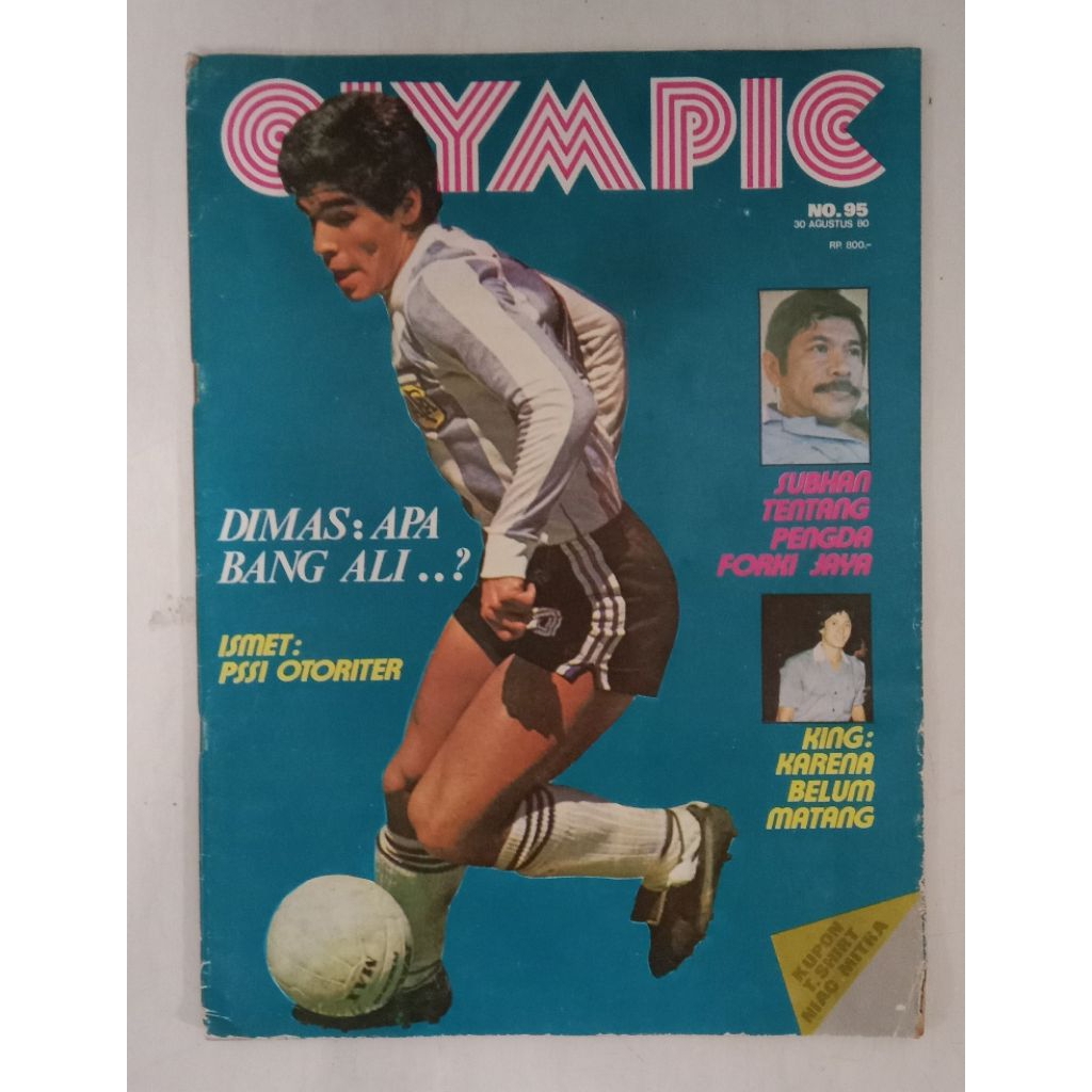 Majalah Bola Jadul OLYMPIC