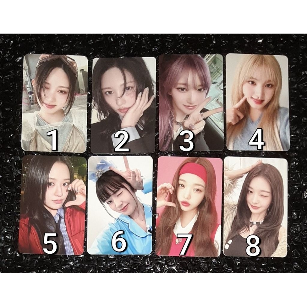 PC PHOTOCARD IVE GAEUL LEESEO LIZ YUJIN WONYOUNG EMPATHY WITHMUU LUCKY DRAW DIGIPACK AND US MINE LOV