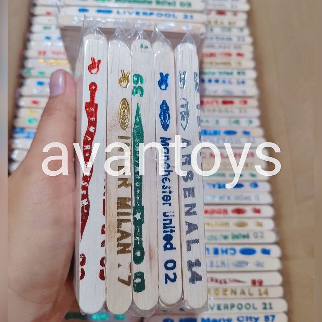 STIK KAYU SABLON ISI -/+ 50 PCS
