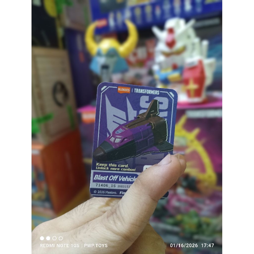 Blokees Transformers Defender Version 06 Blast Off Vehicle