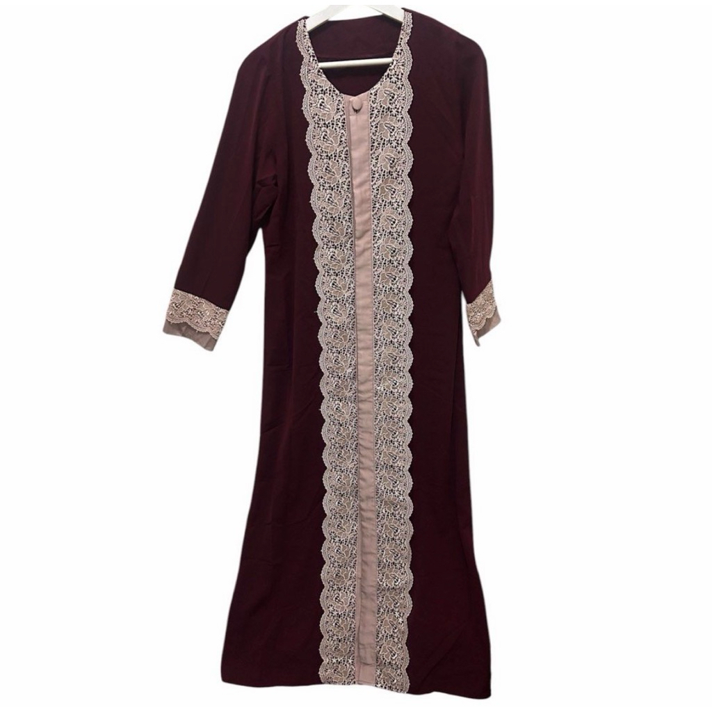 Abaya Maroon