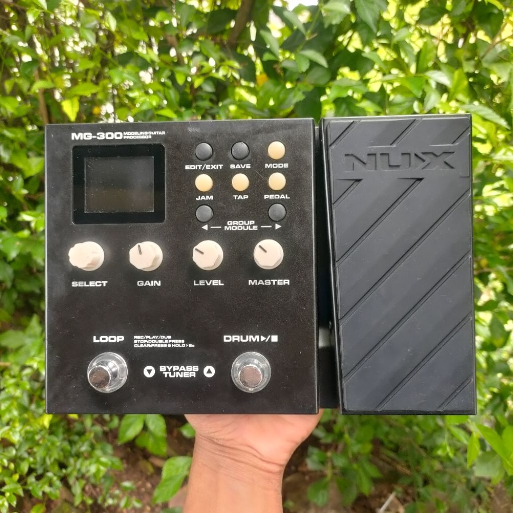 EFEK GITAR BEKAS NUX MG 300 / NUX MG300 / NUXMG 300 / NUXMG300