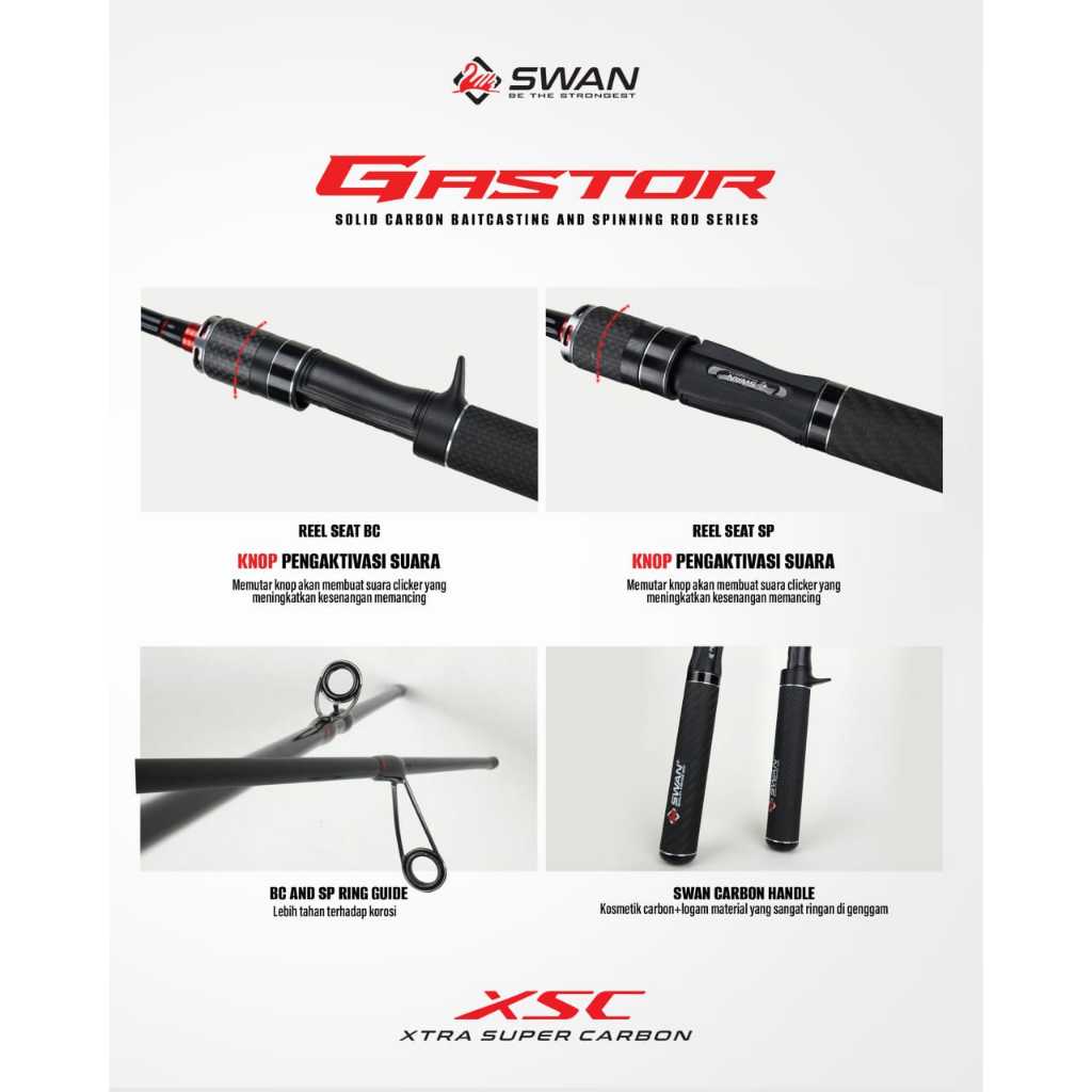 Joran UL SWAN GASTOR 180/198cm -Ultra Light