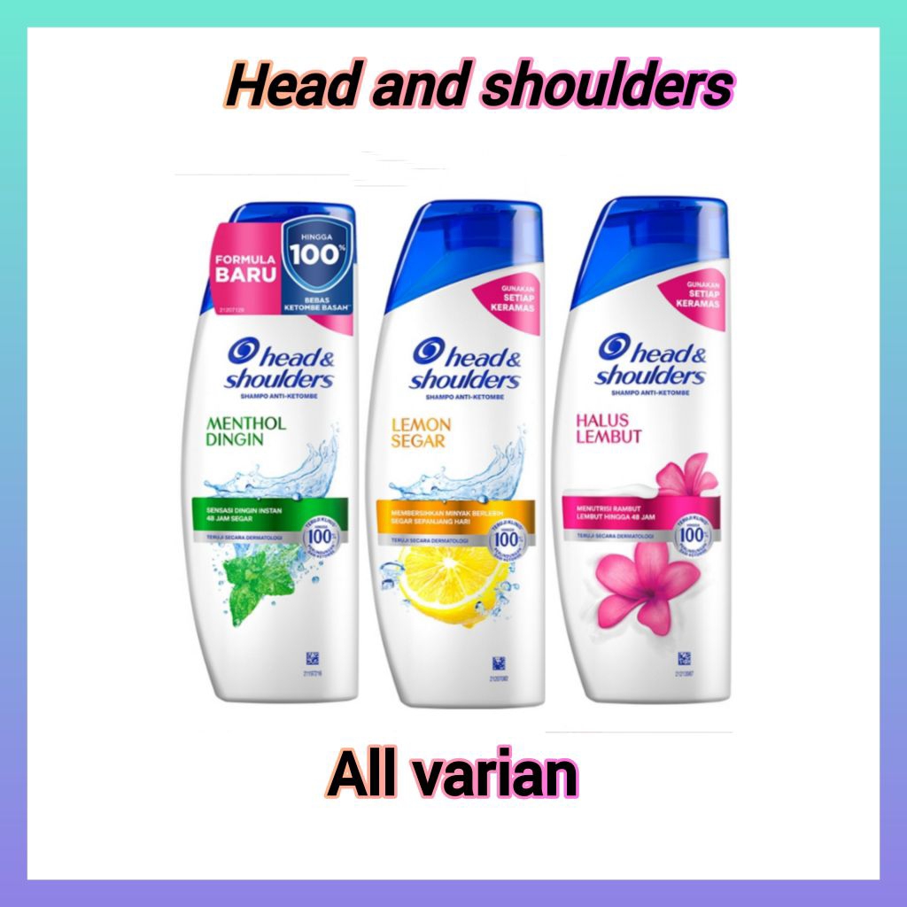 Shampo Head and Shoulders 160ml(All Varian)
