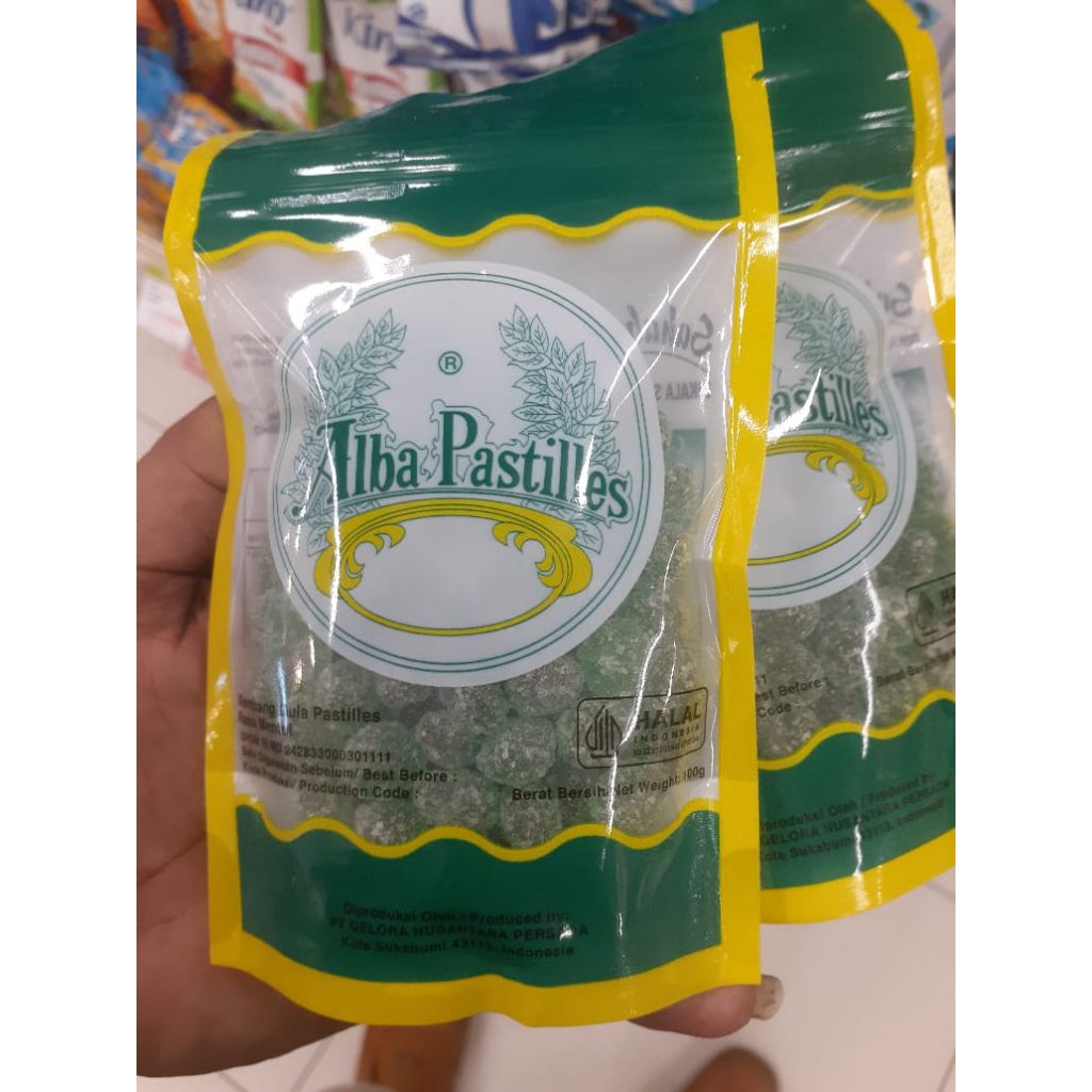 alba pastiles  permen