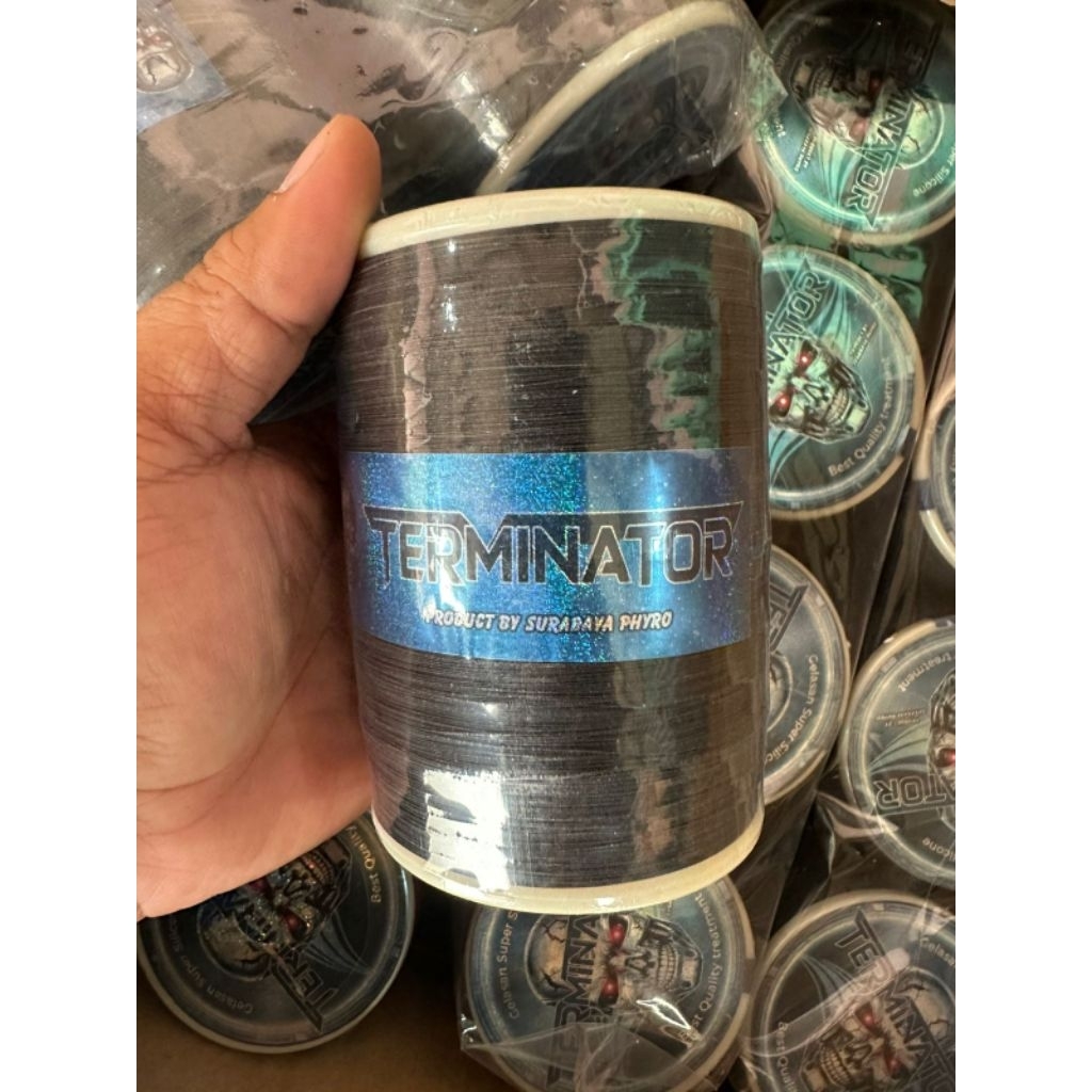 Senar Gelasan Terminator Matot Putih ORI 022 6000 Yard Sasap Padi