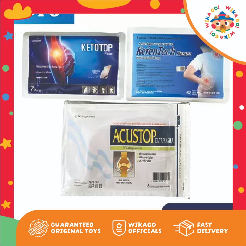 KOYO KEFENTECH KETOTOP PLASTER ORIGINAL TERMURAH READY SIAP KIRIM