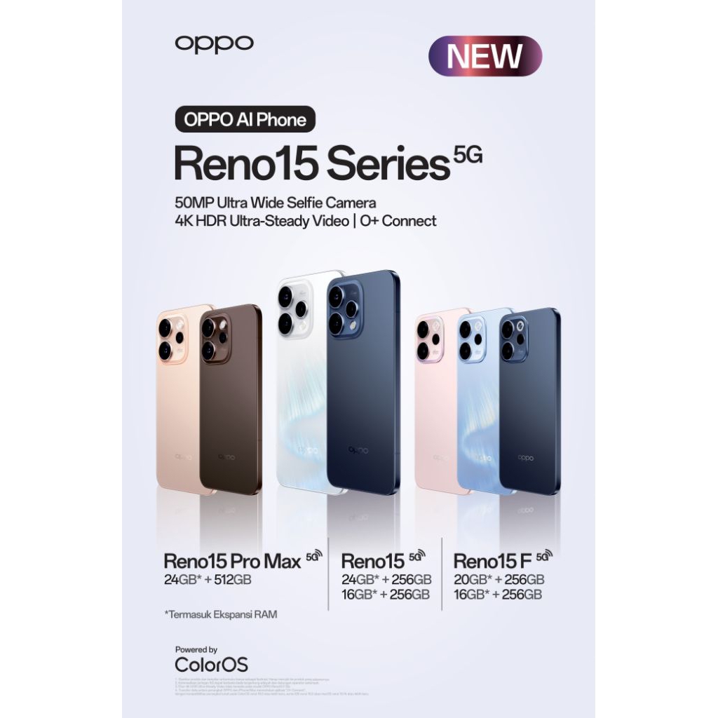 NEW LAUNCHING OPPO RENO 15 SERIES