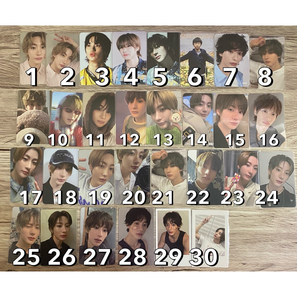 READY INA | PHOTOCARD ANTON RIIZE