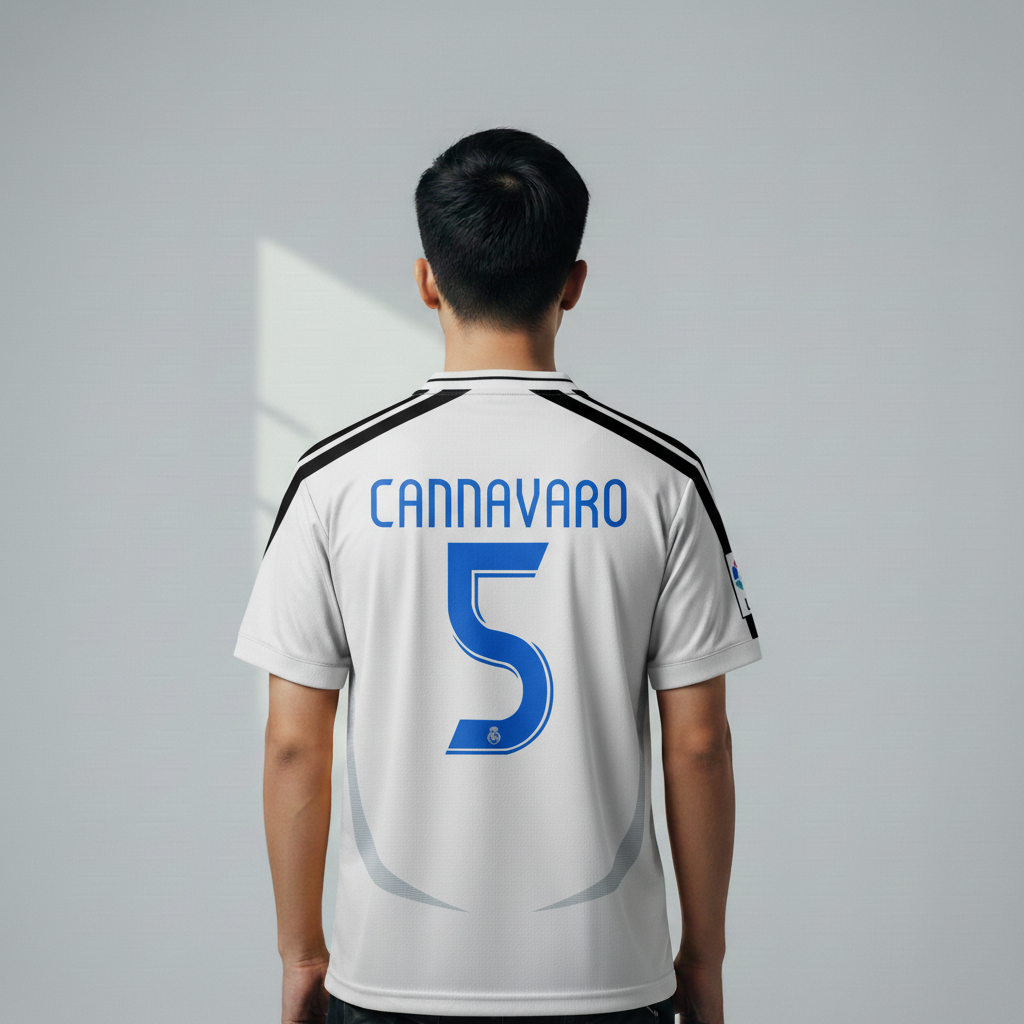 ATHLETIC SPORTWEAR - Jersey Bola Fantasy - Cannavaro Series Fullprinting Casual - Atasan