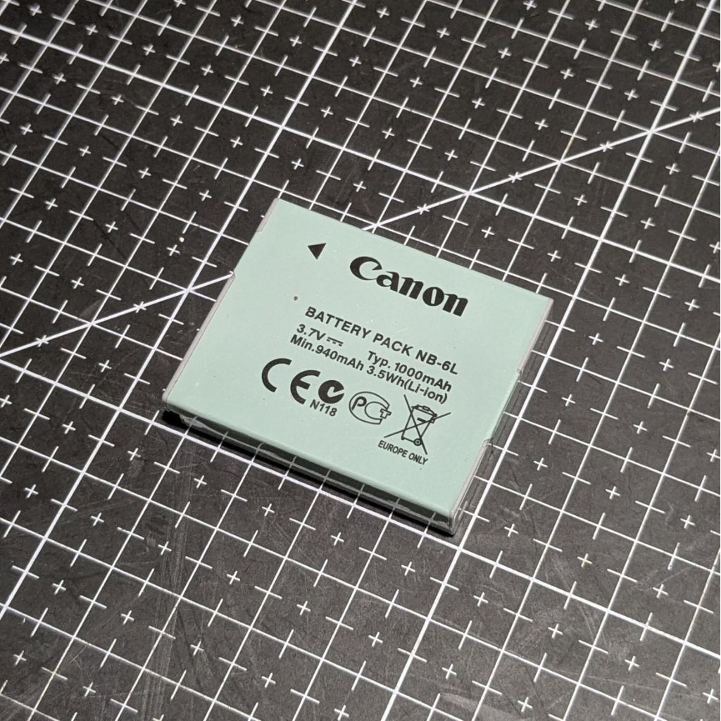 Baterai Canon NB-6L / Baterai Digicam Canon ORIGINAL