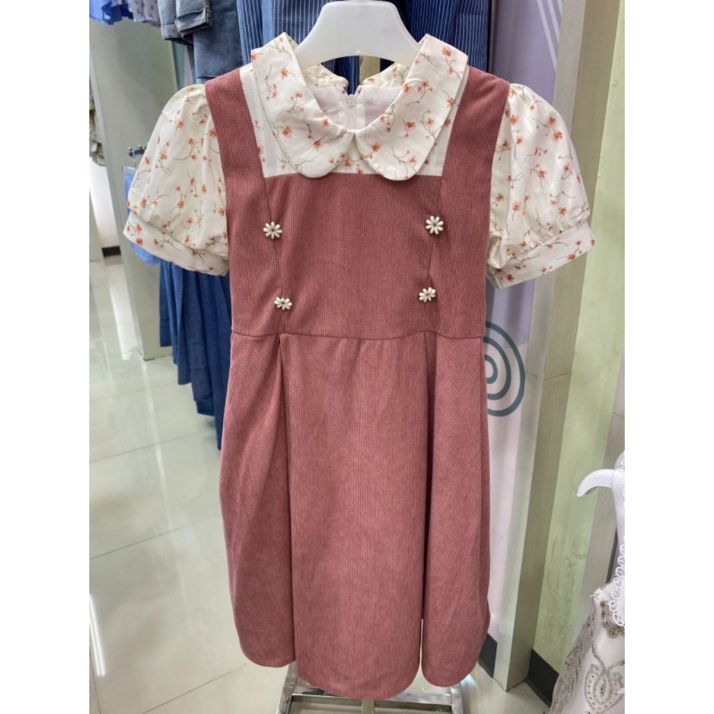 DONITA Size 6 Dress Anak Perempuan Matahari Bahan Katun Donitakids Casual