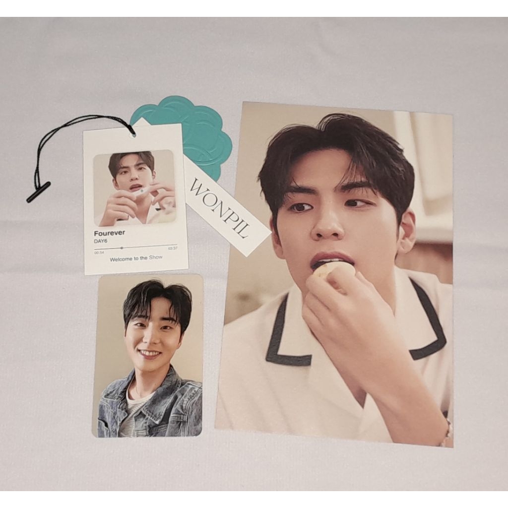 Day 6 Photocard set official Young K Wonpil Ready || Jual Rugi || Baca Deskripsi