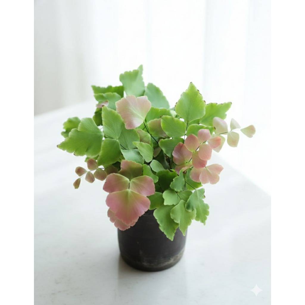 Suplir kupu kupu pink / Adiantum Macrophyllum ping