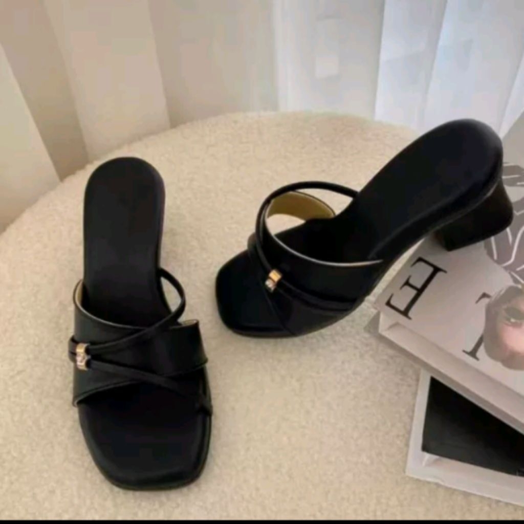 YUMI Heels Hak 5 Cm - High Heels Wanita Santay Elegan - Heels 5 cm