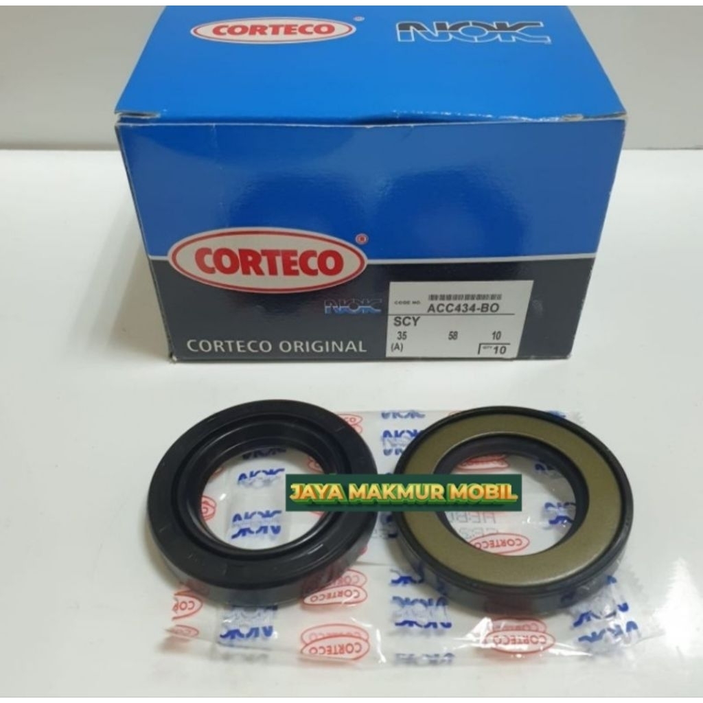 SEAL RODA BELAKANG DALAM L300 DIESEL L300 BENSIN NOK CORTECO ASLI SCY 35X58X10