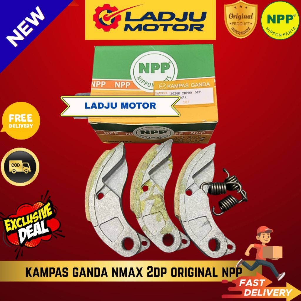KAMPAS GANDA YAMAHA NMAX LAMA 2DP NPP CLUTCH ORIGINAL NPP PREMIUM