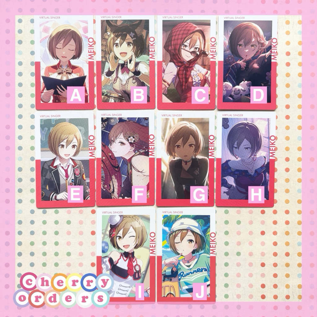 Project SEKAI ePick Card MEIKO