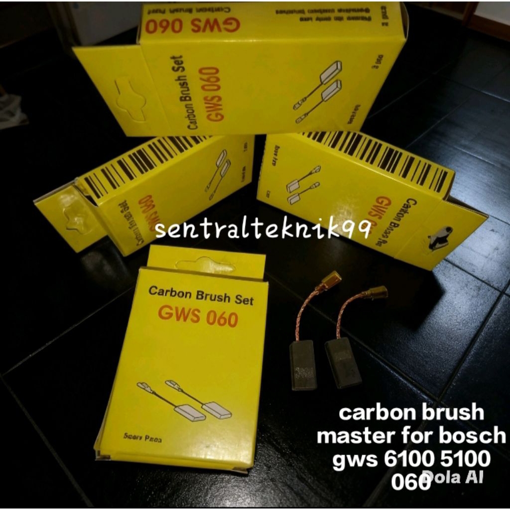CARBON brush Bosch gws 060/Arang spul Bosch gws060