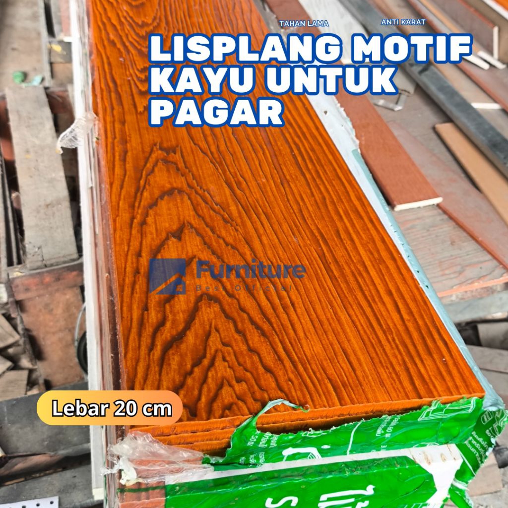 Lisplang papan / Lisplang shera Motif Kayu / Lisplang Motif Kayu