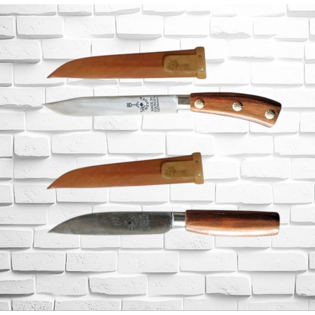 Pisau Herder Garmany + Sarung Kulit Original