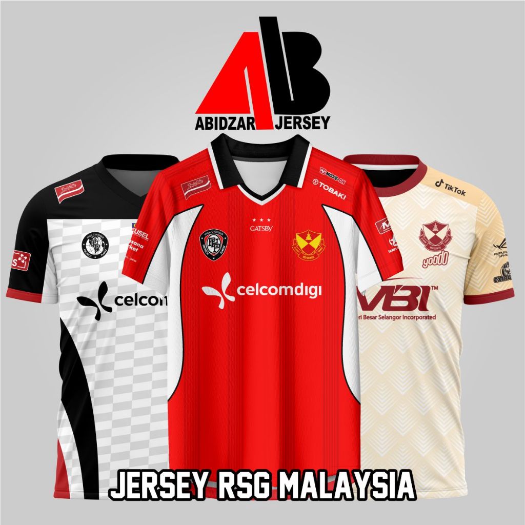 Jersey Selangor Red Giants Yoodo SRG Team Malaysia M7