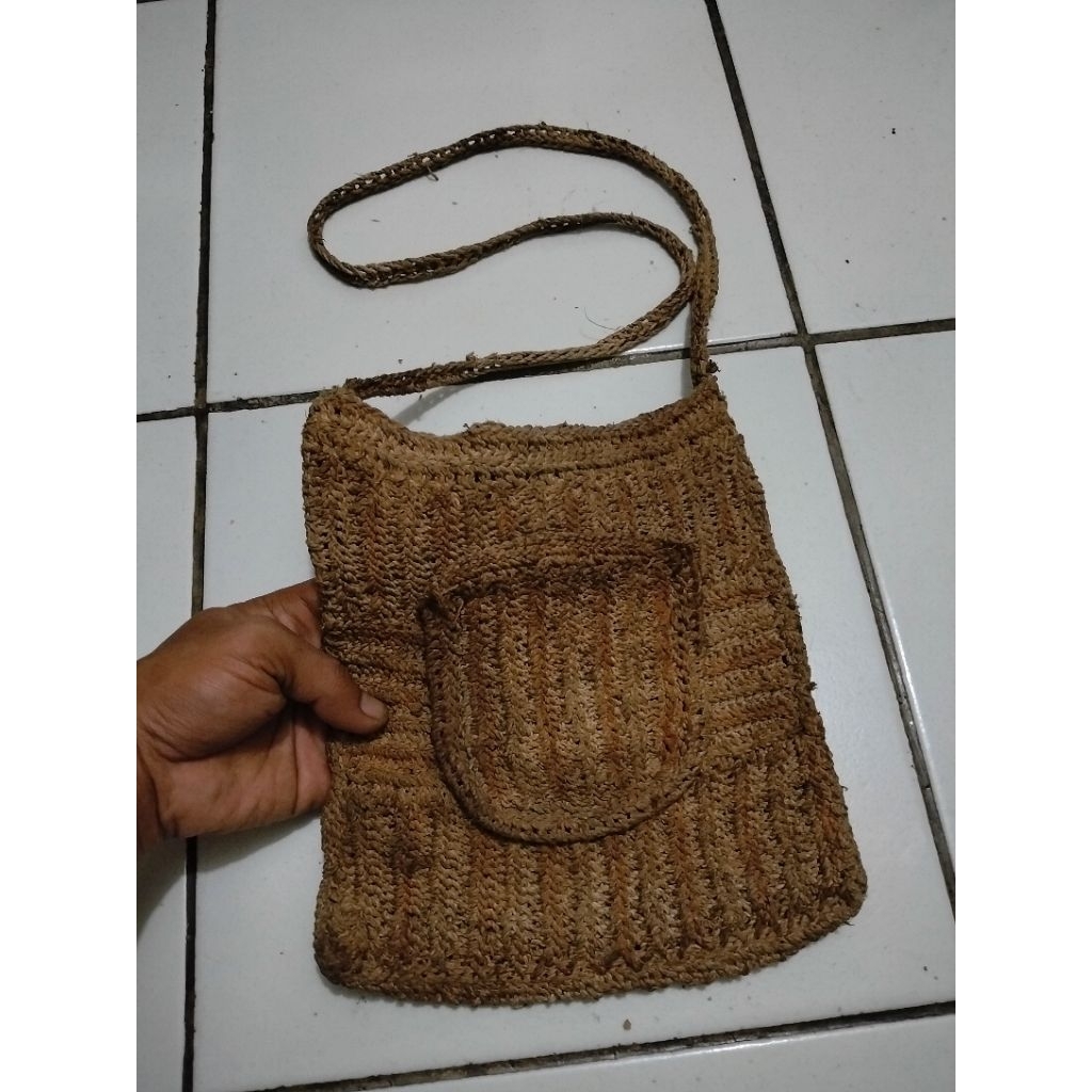 Tas Noken Papua Asli antik Lawas JaduL kuno