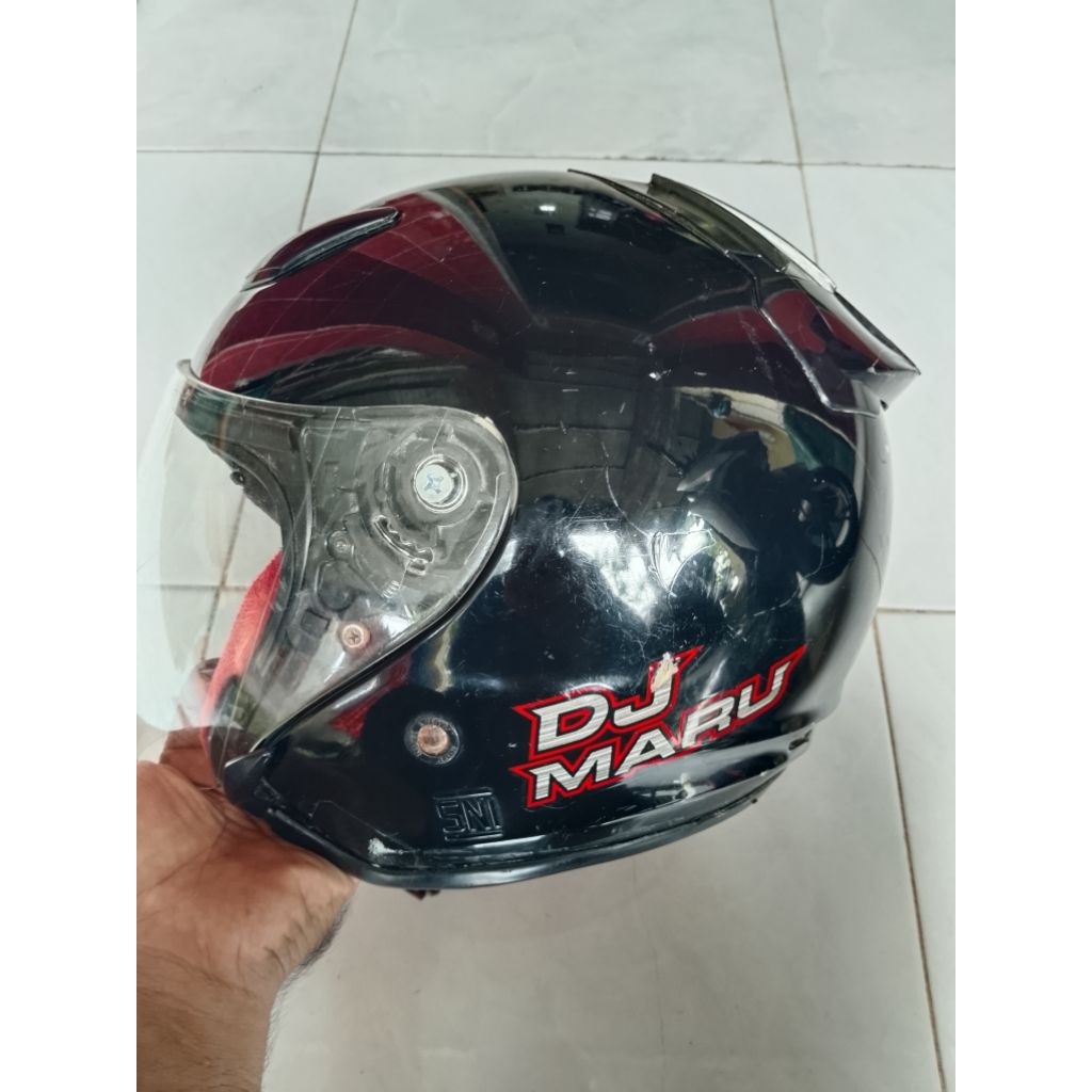 Helm bekas murah KYT Dj maru original
