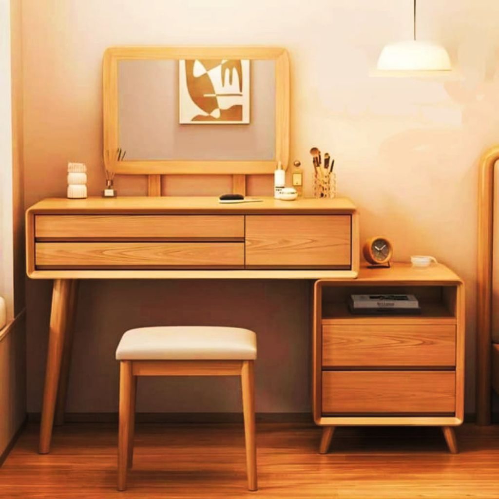 Meja rias // Tolet retro kayu jati